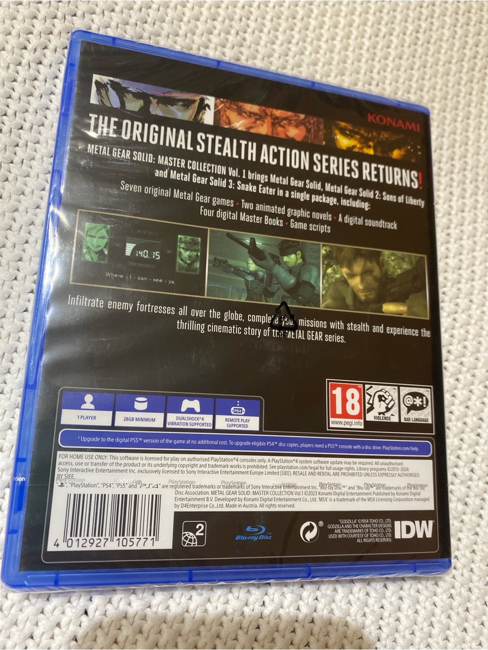 New Metal Gear Solid Master Collection Vol. 1 – 3 PS4 - Picture 3 of 3